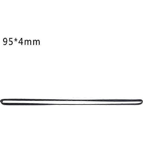 Courroie plate de 4 mm de large pour magnétophone à cassettes, assortiment de courroies courantes pour enregistreur (1/5)