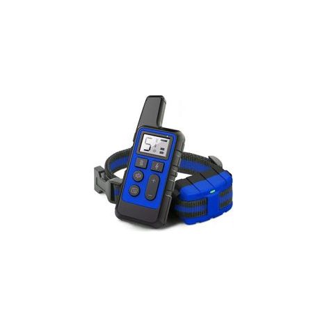 Collier Electrique pour Chien Collier Étanche Rechargeable 3 Modes BIP Vibration, Sonore, Choc Statique Collier Dressage Chien Collier Anti aboiement pour Chiens Petits Moyens Grands H657