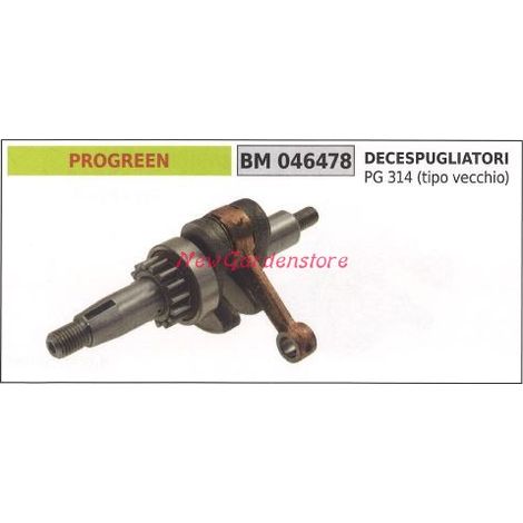 Albero motore PROGREEN motore decespugliatore PG 314 TIPO VECCHIO 046478