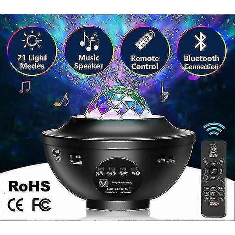 Projecteur de veilleuse étoilée LED Bluetooth Galaxy, lampe de soirée idéale (1/5)