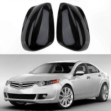 Coque de rétroviseur noire pour Honda Accord 2008-2012 - Décoration résistante avec finition brillante