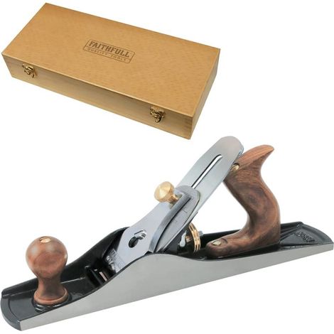 Faithfull RI60-SPJP5 No.5 Bench Plane in Wooden Box FAIPLANE5 (1/5)