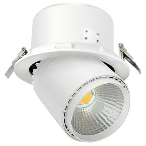 Downlight LED 35W COB Orientable Ø150x160 mm - Blanc Neutre - SILUMEN