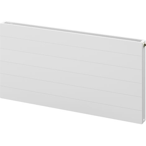 Mexen Line CVL21 Plattenheizkörper 400 x 1800 mm, unterer Anschluss, 1428 W, weiß - W621L-040-180-00