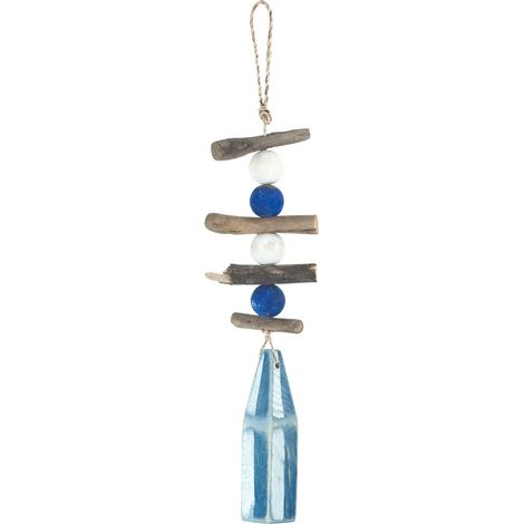 Signes Grimalt Pendent de décoration BASTONCILLOS Pendant Boya Blue 3x8x28cm 22013