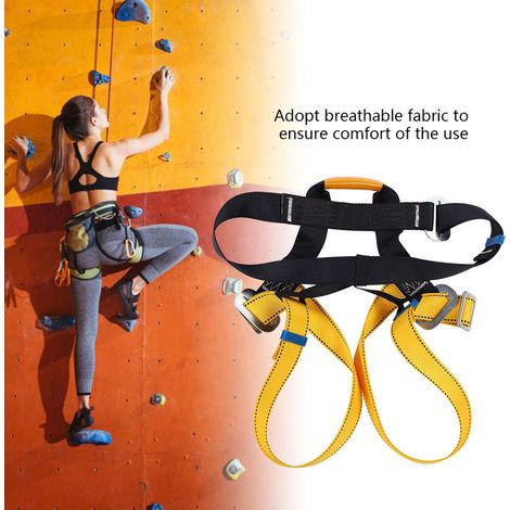 Harnais de sécurité pour l'escalade en extérieur, ceinture de sécurité pour l'escalade, l'alpinisme, le sauvetage et la spéléologie (1/5)