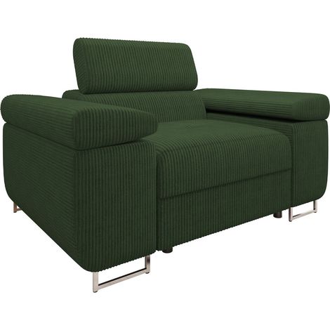 Sillón Comfivo Vinetum, Poso 14, 70x134x102cm, Tapiz, Patas: Metal, Plástico, 0