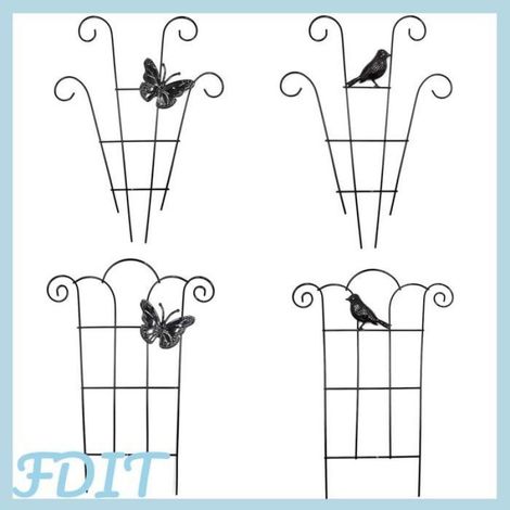 treillis de support pour plantes de vigne Treillis de jardin en acier inoxydable pour plantes grimpantes, jardin moteur (1/5)