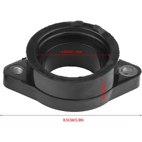 Manchons d'admission carburateur moto TX/XS650 Twin 1974-1977, raccord caoutchouc, kit de joint, paire (1/5)