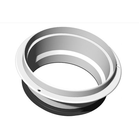 Manchette de raccordement D 116 mm avec joint pour gamme de bouche BAR S&P (UNELVENT) 858269