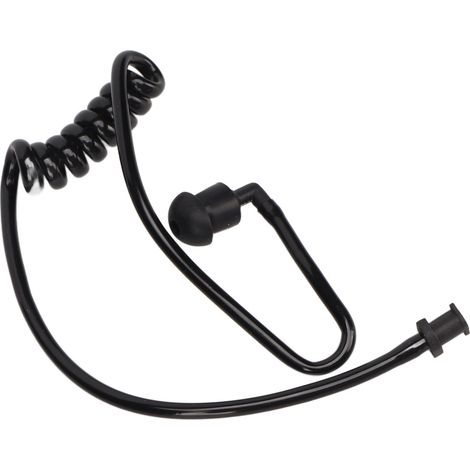 Flexibler Akustikschlauch für Headset-Mikrofone von Funkgeräten mit weichen Ohrstöpseln, kompatibel mit Motorola, Kenwood, Icom – Ersatzteil (1/5)