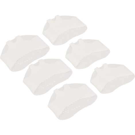 6 Paires Coussinets Métatarsiens Gel pour Pieds, Coussinets Antidouleur pour Femmes, Sport, Danse, Randonnée (1/5)