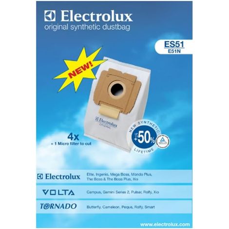 Boite de 5 sacs poussières + 1 filtre d'origine Aspirateur 9002565449 TORNADO (1/5)