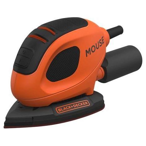 Black & Decker BEW230K-QS lijadora compacta naranja negro 55W