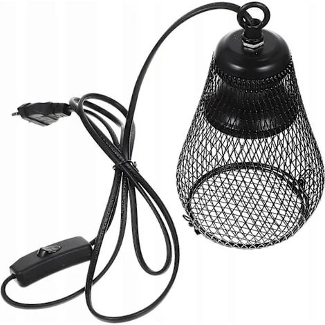 Abat-jour pour reptiles, grille anti-brûlure (1/5)