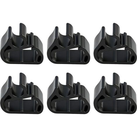 6 Pièces Clips Essuie-Glace Avant pour Peugeot 408 Peugeot 5008 Citroën C5 Aircross DS 7, Fixation Tuyau de Bras D'Essuie-Glace, Accessoire Entretien Balai Essuie-Glace (1/5)