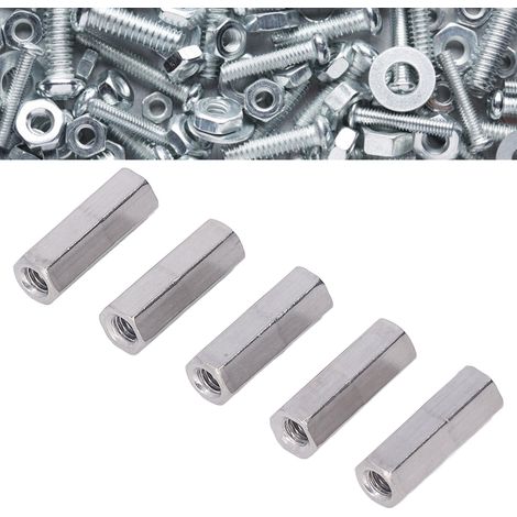 Sechskant-Verbindungsmutter M61.0-10-L30mm aus Edelstahl 304 (1/5)