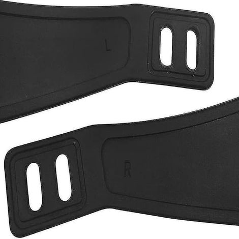 Paire de sangles pour pédales de vélo d'appartement - Sangles de haute qualité et plus larges pour vélo d'appartement de spinning (1/5)