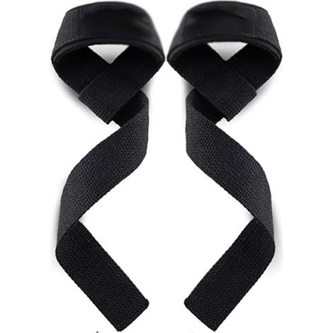 Lifting Straps - Coton Renforcé - 60 cm - Pour Deadlift Pull Up Row - Unisexe (1/5)