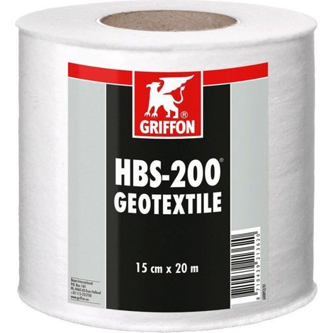 – Géotextile HBS-200 – 2m de large – 100g/m² – Pour drainage efficace en terrains humides – Résistant aux UV (1/4)