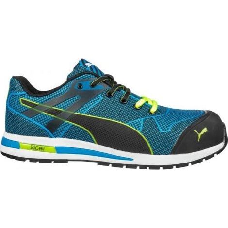 Puma Blaze Knit Low Sicherheitsschuhe Blau Größe 41