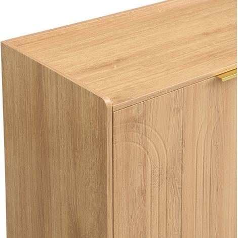 Modernes et simples… Meuble de rangement moderne. Meuble de salon, meuble de stockage, buffet… Ensemble pour le salon : 140 L x 38 B x 75 H (en cm). (1/5)