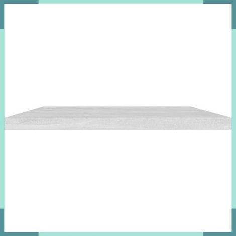 805226 Panneaux de bibliothèque 4 pcs Gris béton 60x20x1,5cm Aggloméré (1/3)