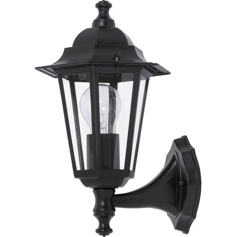 Applique esterna classica E27 nera Rabalux Velence 8204 (1/3)