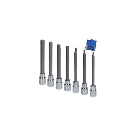 Jeu de 7 Douilles pour Outils Mécaniques - Accessoire de Réparation, Outils en Chrome-Molybdène pour Moteurs (1/5)
