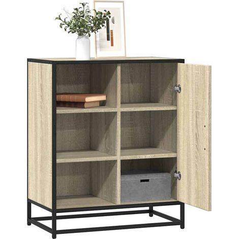 Sideboard Sonoma-Eiche 62x35x76 cm Holzwerkstoff