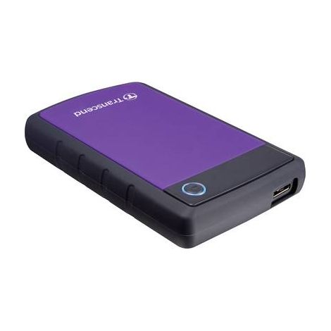 Transcend StoreJet 25H3P (USB 3.0), 2TB disque dur externe 2 To Noir, Violet (1/3)