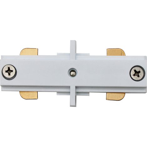 Connettore Lineare giunta lineare Bianco per binario Monofase A6-MONO-WH (1/5)