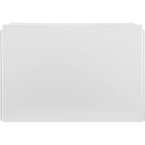 Duchy Value Polystyrene Bath End Panel 750mm W x 510mm H - White (1/2)