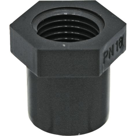 Raccordo riduttore in PVC-U 14 mm 1/4 di pollice 22 x 6 mm PN 16 bar 0110781