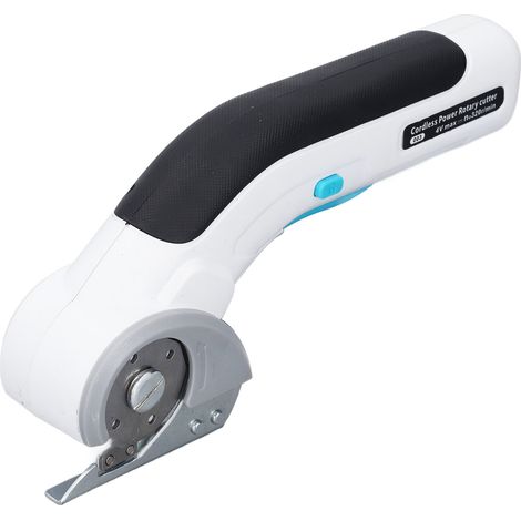 Ciseaux électriques sans fil, 320 tr/min, rechargeables, ciseaux de couture portables pour tissu, rideaux et moquette (1/5)