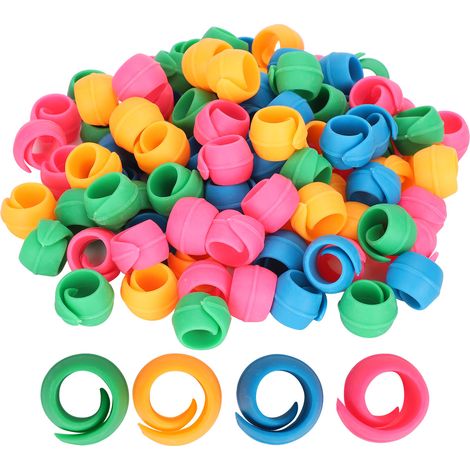 100Pcs Bobbin Holder Clip Thread Buddies Clamps Spool Organizer Sewing Craft Supplies (1/5)