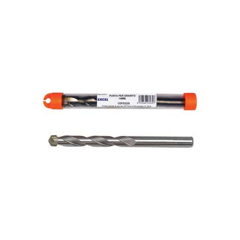 PUNTE SUPER DD PER MARMO-GRANITO-PORFIDO-PIETRA- - ø mm.14x150 codolo ridotto mm.10 - 1 blister EXCEL