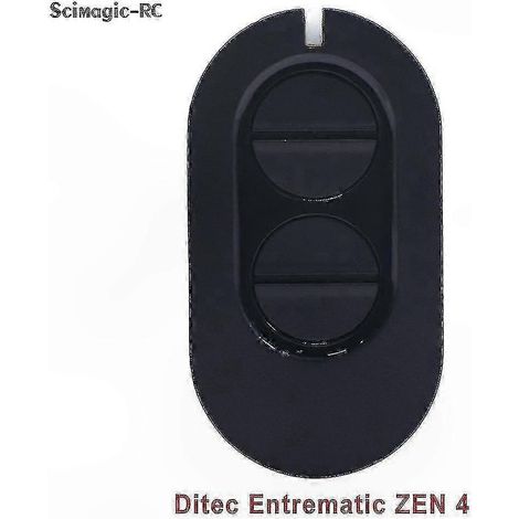 Télécommande 433MHz à code tournant pour systèmes Zen 2/4 - Compatible avec portails, portes et barrières variés (1/4)