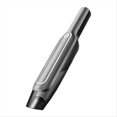 Aspirateur Portable - 120 W - Pour Voiture Et Maison - Batterie Intégrée 2000 mAh - Affichage Niveau Batterie - Noir Et Or - 1 Pièce (1/5)