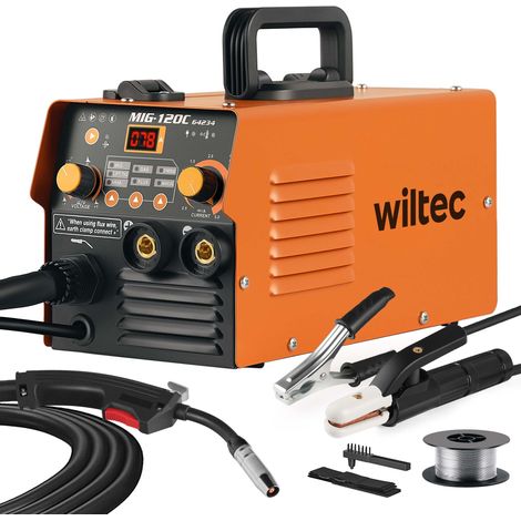 Xpotool – Poste à souder numérique IGBT 120 A – Soudage MIG, TIG, MMA – Réglage courant 30-120 A – Fonction Hot Start et Arc Force