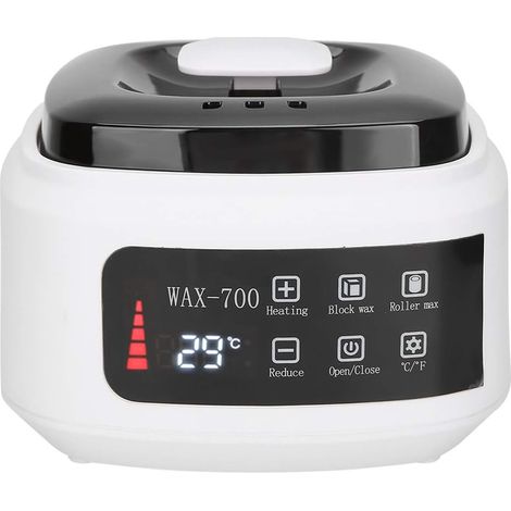 Chauffe-Cire de 500ml, Contrôle Automatique de la Température, épilation électrique, Machine de Fonte de Cire pour Salon, Usage Domestique, Matériau ABS (Prise UE 220V) (1/5)