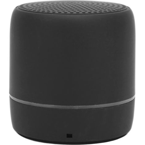 Mini-Bluetooth-5.0-Lautsprecher, klarer Stereoklang und satter Bass, tragbar und kabellos, ideal für den Einsatz im Freien (schwarz). (1/5)
