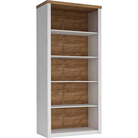 AX LIVING Regal Weiß Palmano R3 – 90 cm breit, vielseitiges Design