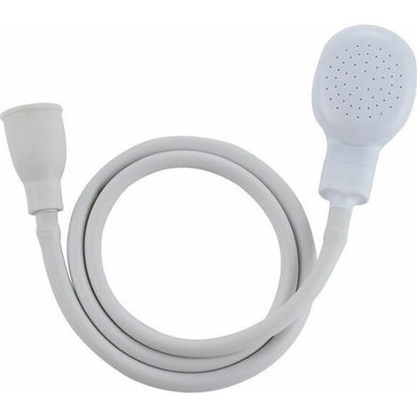 Pommeau de douche en plastique avec fixation universelle pour le lavabo, tuyau de pulvérisation portable pour animaux de compagnie, tuyau de pulvérisation universel pour le lavabo qui peut être adapté (1/3)