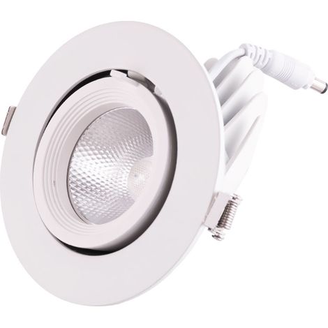 Foco Downlight LED 15W 2550Lm 2700ºK Circular Orientable 40.000H [HO-COB-C-OR-15W-WW] (1/5)