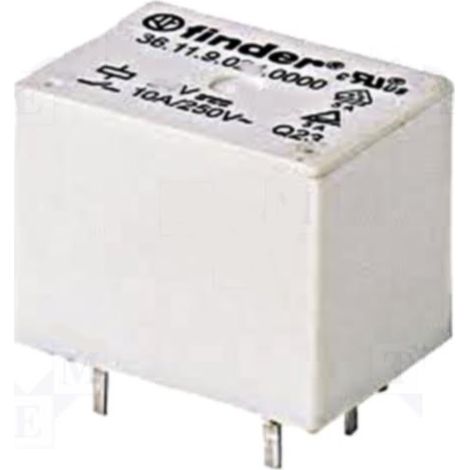 FINDER 36.11 RELAY 9VDC 1Cto 10Amp