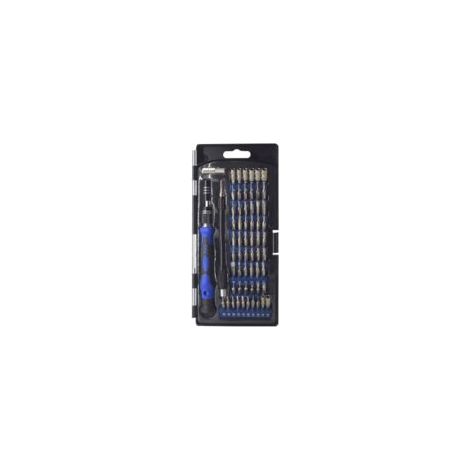 Kit Tournevis de Precision, Petit Kit Tournevis Magnétique,Tournevis Etoile, Électroniques Set Outils Informatique Réparation pour iPhone PC Laptop Macbook PS4 PS5 Xbox Lunettes Montre, 62 in 1 (1/5)