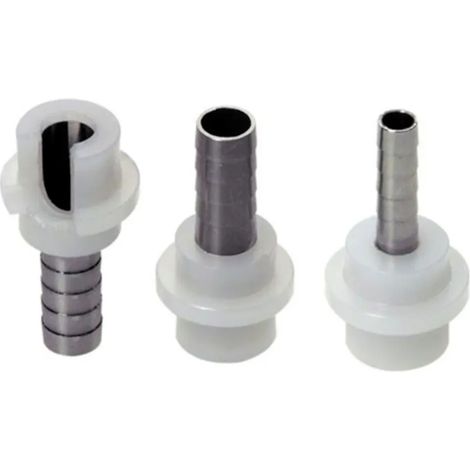 Tülle pour tuyau bière ou CO2 avec joint moulé injecté - droite 10mm, connexion fiable pour système de tirage bière, étanche et durable pour gastronomie et usage domestique