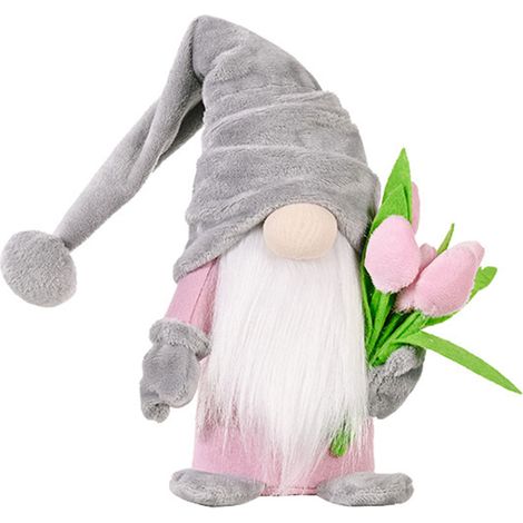 naine en peluche sans visage lutin nain décoration (1/2)