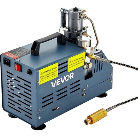 Compresseur d'air PCP haute pression - 30 MPa - 1800 W - 220 V - Refroidissement par eau (1/5)